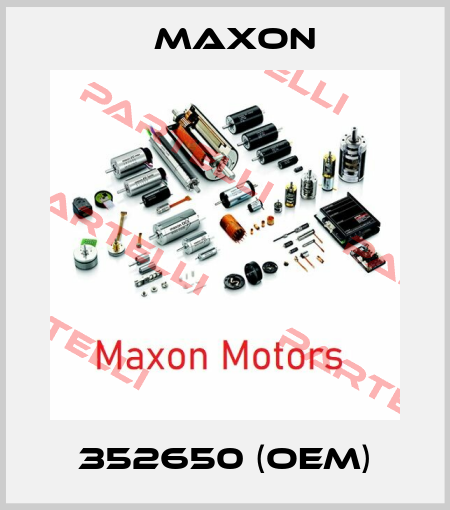 352650 (OEM) Maxon