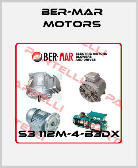 S3 112M-4-B3DX Ber-Mar Motors