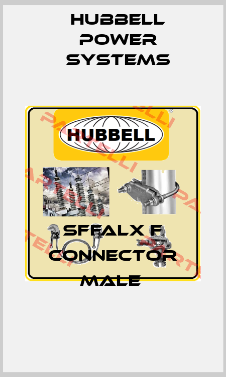 SFFALX F CONNECTOR MALE  Hubbell Power Systems