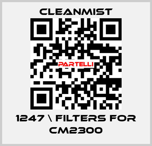 1247 \ filters for CM2300 CleanMist