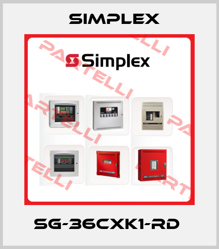SG-36CXK1-RD  Simplex