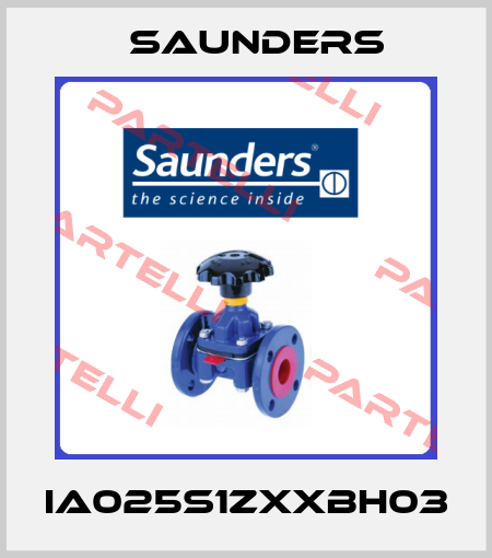 IA025S1ZXXBH03 Saunders
