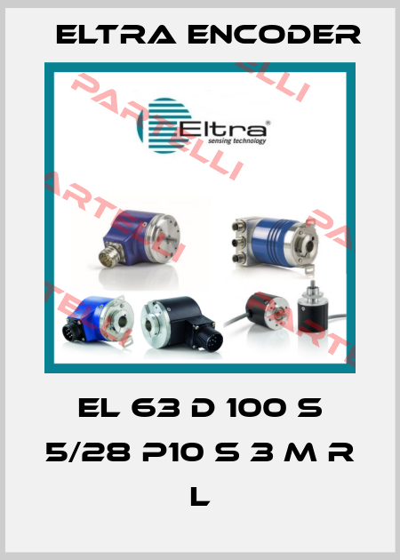 EL 63 D 100 S 5/28 P10 S 3 M R L Eltra Encoder