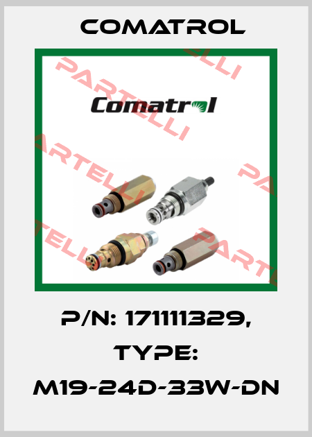 P/N: 171111329, Type: M19-24D-33W-DN Comatrol