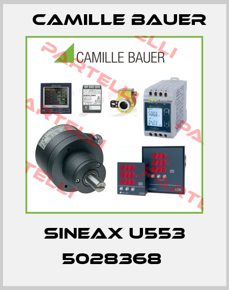 SINEAX U553 5028368  Camille Bauer