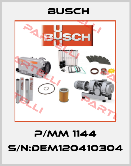 P/MM 1144 S/N:DEM120410304 Busch