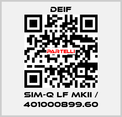 SIM-Q LF MKII / 401000899.60 Deif