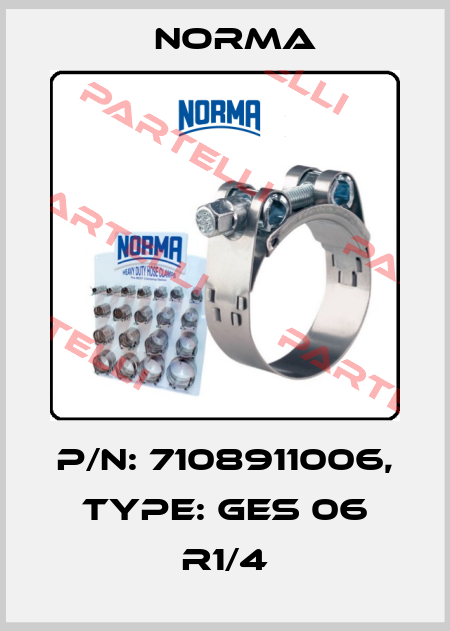 7108911006 / GES 6 / R 1/4 Norma