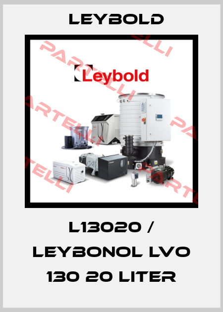 L13020 / LEYBONOL LVO 130 20 liter Leybold