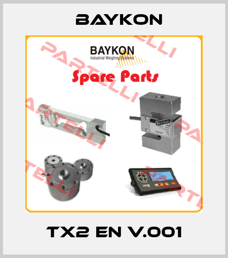 TX2 EN V.001 Baykon