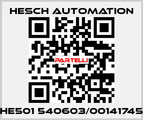 HE501 540603/00141745 Hesch Automation
