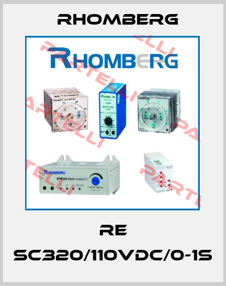 RE SC320/110VDC/0-1S Rhomberg