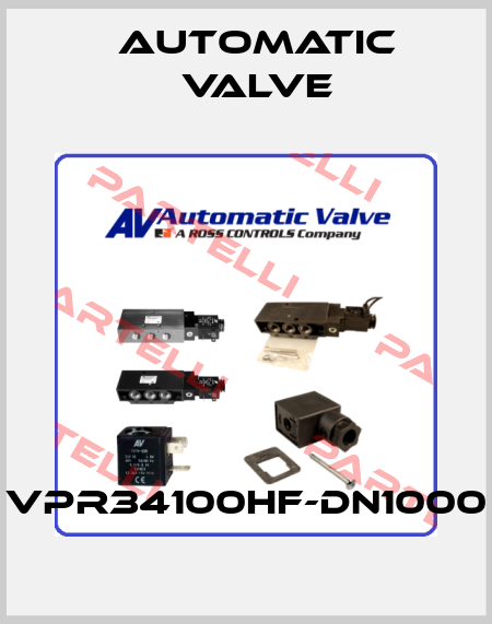 VPR34100HF-DN1000 Automatic Valve