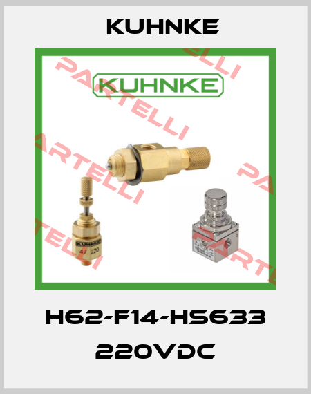 H62-F14-HS633 220VDC Kuhnke