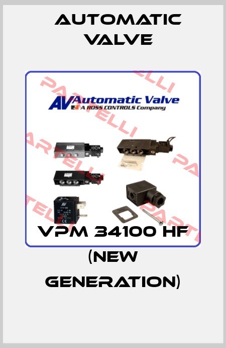 VPM 34100 HF (New generation) Automatic Valve