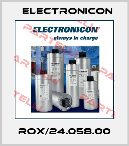 RoX/24.058.00 Electronicon