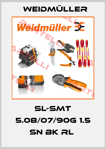 SL-SMT 5.08/07/90G 1.5 SN BK RL  Weidmüller