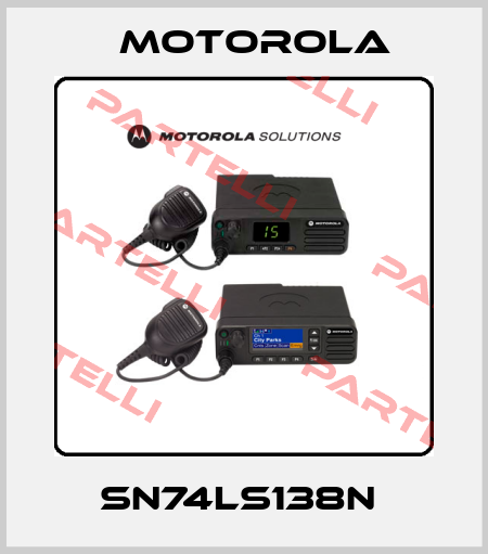 SN74LS138N  Motorola