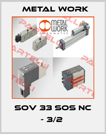 SOV 33 SOS NC - 3/2  Metal Work