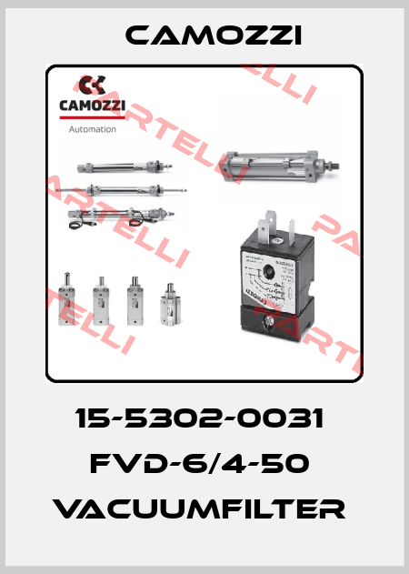 15-5302-0031  FVD-6/4-50  VACUUMFILTER  Camozzi