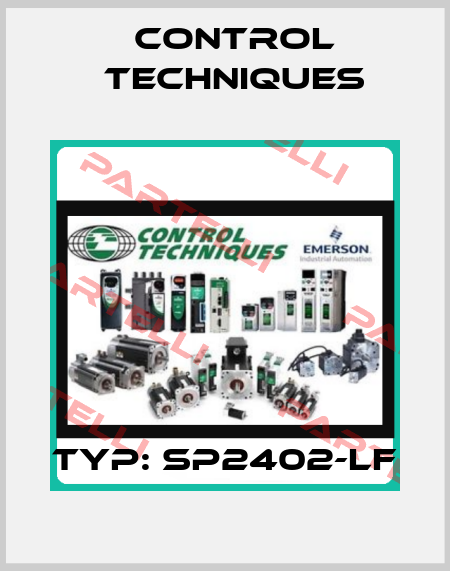 Typ: SP2402-LF Control Techniques