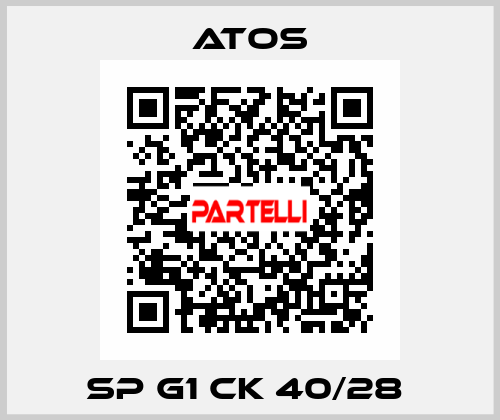 SP G1 CK 40/28  Atos