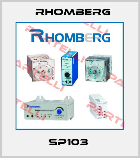 SP103  Rhomberg