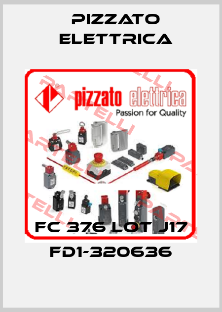 FC 376 LOT J17 FD1-320636 Pizzato Elettrica
