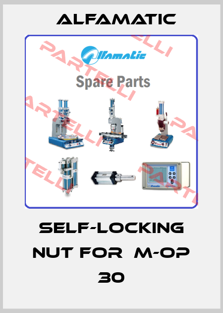 Self-locking nut for  M-OP 30 Alfamatic