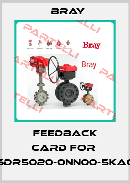 FEEDBACK CARD for  6DR5020-0NN00-5KA0 Bray