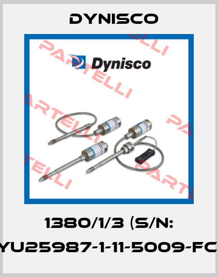 1380/1/3 (S/N: YU25987-1-11-5009-FC) Dynisco