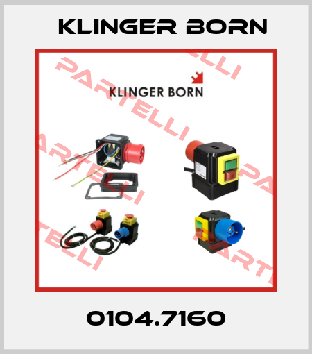 0104.7160 Klinger Born