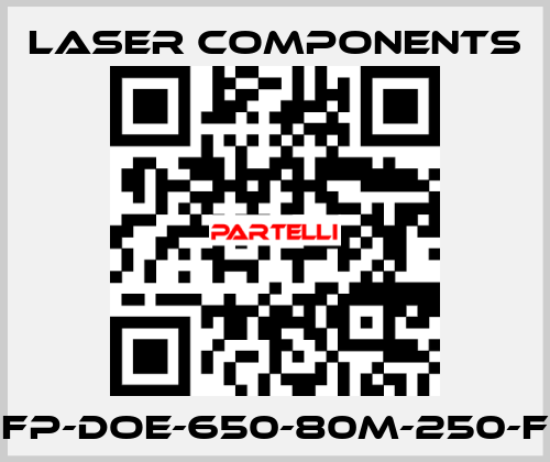 FP-DOE-650-80M-250-F Laser Components
