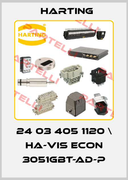 24 03 405 1120 \ Ha-VIS eCon 3051GBT-AD-P Harting