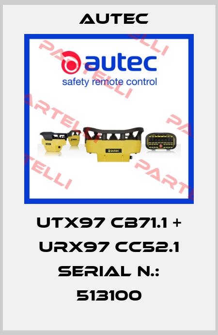 UTX97 CB71.1 + URX97 CC52.1 Serial n.: 513100 Autec