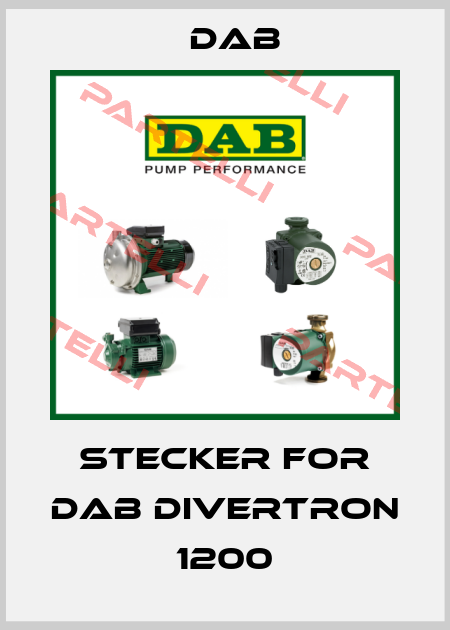 stecker for DAB divertron 1200 DAB