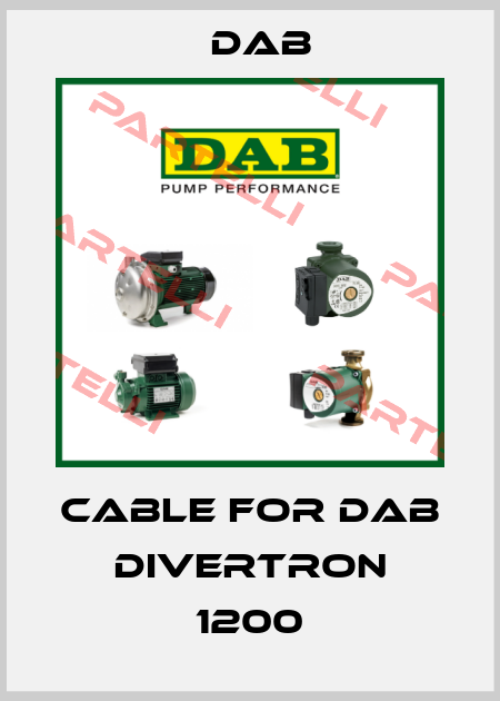 cable for DAB divertron 1200 DAB