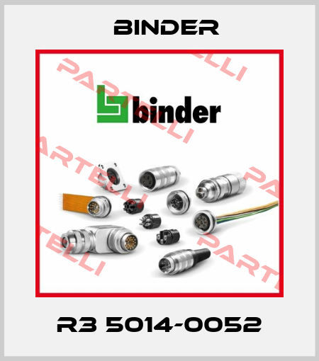R3 5014-0052 Binder
