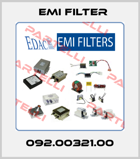 092.00321.00 Emi Filter