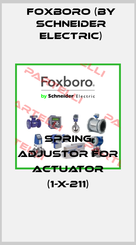 SPRING ADJUSTOR FOR ACTUATOR (1-X-211) Foxboro (by Schneider Electric)