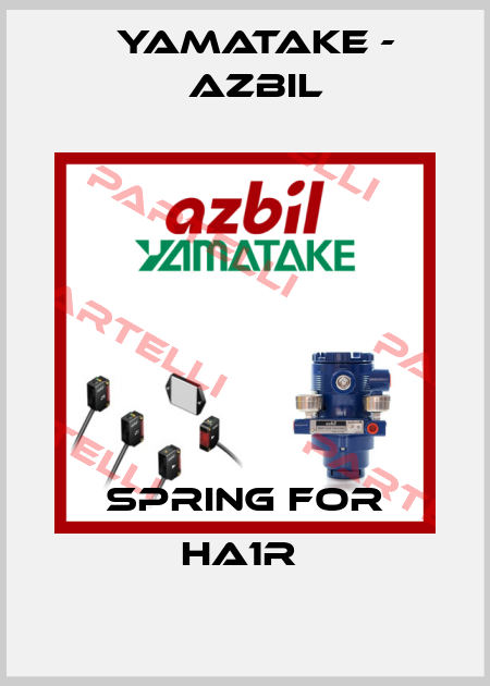 SPRING FOR HA1R  Yamatake - Azbil