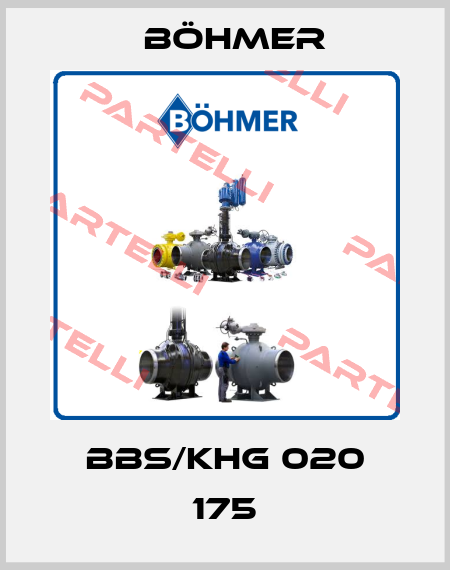 BBS/KHG 020 175 Böhmer