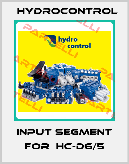 Input segment for  HC-D6/5 Hydrocontrol