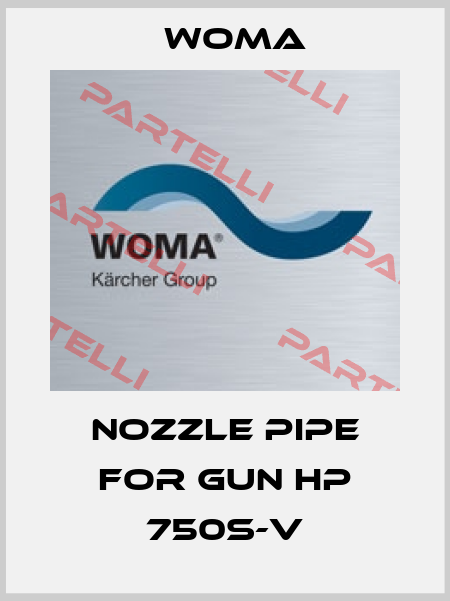 Nozzle pipe for gun HP 750S-V Woma