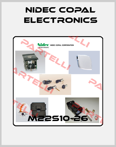 M22S10-26 Nidec Copal Electronics