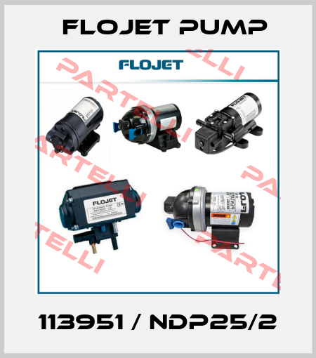 113951 / NDP25/2 Flojet Pump