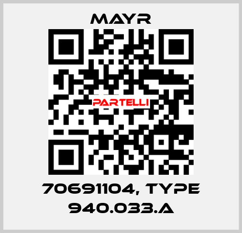 70691104, Type 940.033.A Mayr