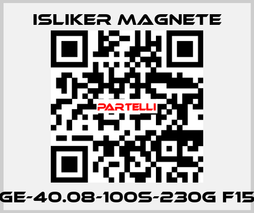 GE-40.08-100S-230G F15 ISLIKER MAGNETE