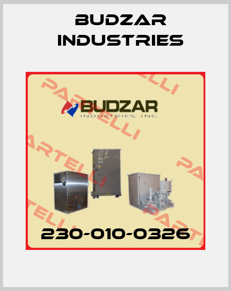 230-010-0326 Budzar industries