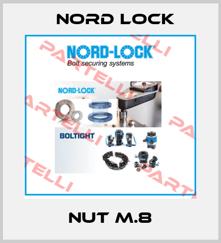 NUT M.8 Nord Lock
